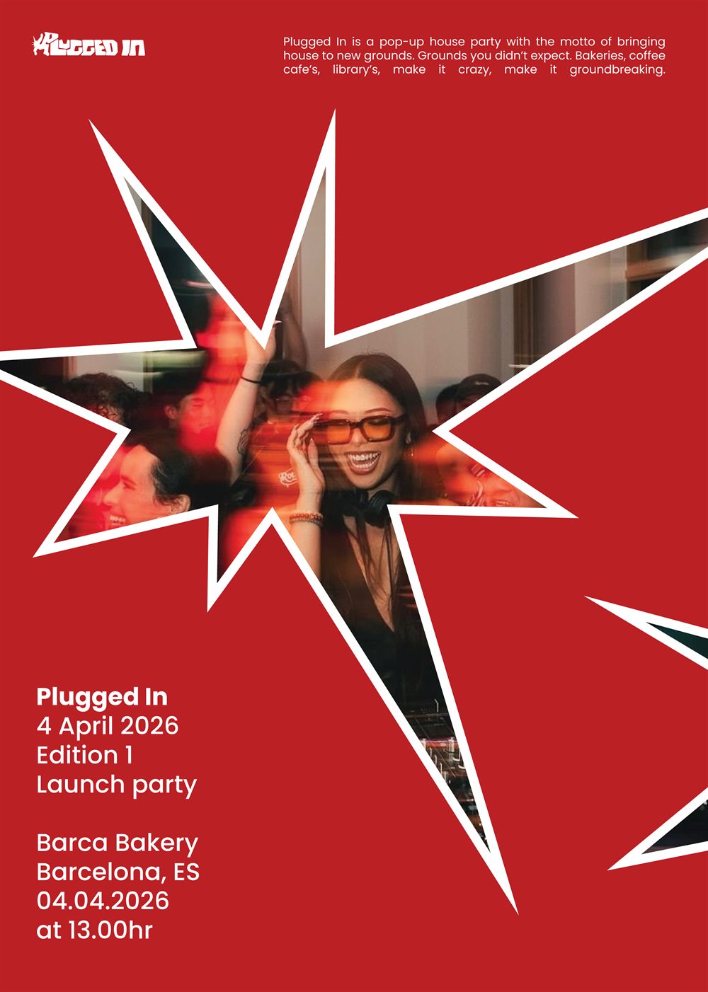 the edition 001 launch party poster